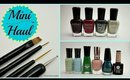 Mini Nail Polish & Nail Brush Set Haul -  [Zoya, Sally Hansen, Sinful Colors]