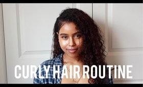 CURLY HAIR ROUTINE 2017 🦋