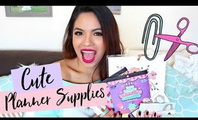 Cute Planner Supplies Haul! 2016 | Belinda Selene