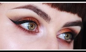 Copper/Golden Extended Eye Makeup Tutorial | LetzMakeup