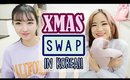 Christmas Gift Swap with Sunnydahye | Visiting Korea & Japan