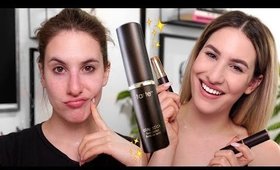 FIRST LOOK: NEW TARTE STICK FOUNDATION | Hit OR Miss?! | Jamie Paige