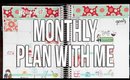 Erin Condren Life Planner Monthly Plan with Me | May 2017