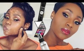 TRYING NEW MAKEUP | FIRST IMPRESSIONS MAKEUP TUTORIAL | DIMMA UMEH