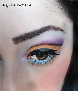 This was a makeup i did for a contest entry.  Very colorful.