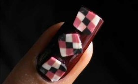Square Buttons! Easy fimo canes nail art tutorial- fimo clay creations fimo canes collection DIY