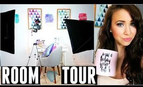 Beauty ROOM TOUR + Filming Setup 2016!