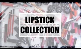 LIPSTICK COLLECTION & DECLUTTERING 2016 | Stacey Castanha