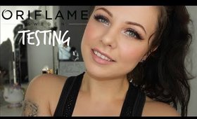 TESTING NEW ORIFLAME MAKEUP | Danielle Scott