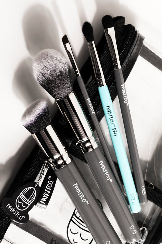 Alternate product image for My Essential Makeup Brush Set shown with the description.