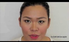 Bright Pink Lips Summer Look! -bulaklaklavapie