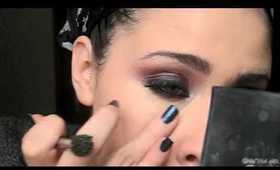 .Make-Up Tutorial: Smoky Eyes Coppering & Black (English).