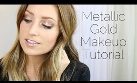 Metallic Gold Makeup Tutorial