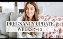 Pregnancy Update: Weeks 7-10 // Nausea + Cravings | Kendra Atkins