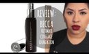 REVIEW: BECCA Ultimate Coverage Complexion Creme Foundation + DEMO