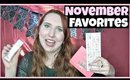 November Monthly Favorites 2018 | Cruelty Free Beauty Favorites