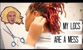 | Daily Vlog | My Locs Are a MESS!