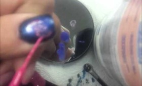 Galaxy Nails by The Lipstick Fairy