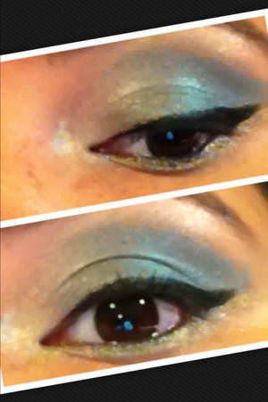 used Haight, virgin,and gunmetal from dangerous palette 
and sidcar and din from the naked palette