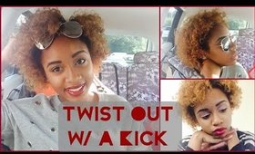 Twist out with a Kick| Perfect for Naturals & Transitioners