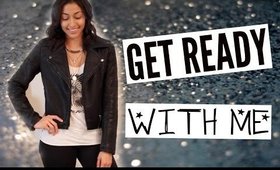 Get Ready With Me! Hair, Makeup & Outfit