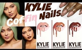 KYLIE JENNER LIP KIT INSPIRED NAIL ART | GIVEAWAY