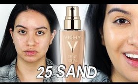 Vichy Teint Ideal Fluid Foundation Wear Test (25 Sand) 12 Days of Foundation, Day 7