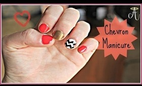 Chevron Manicure