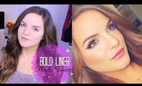 Graphic Liner & Purple Shadow | Makeup Tutorial