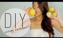 3 Beneficial Beauty DIY using Lemons - How to Natural Deodorant / Acne Mask