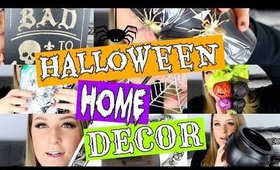 HALLOWEEN HOME DECOR HAUL 2016