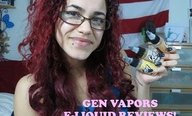 GEN VAPORS ELIQUID REVIEW!