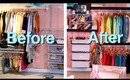 Makeover Wire Closet (Container Store Inspired) BUDGET