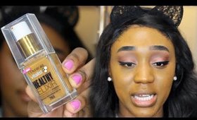 NEW Covergirl Vitalist Healthy Elixir | Foundation Review & Demo