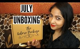 The Adore Package Beauty box JULY 2017 | Shine Bright Like A Diamond Edition | Stacey Castanha