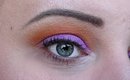 PURPLE POP EYESHADOW TUTORIAL