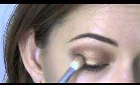 J-Lo Gold Glamorous Summery makeup tutorial