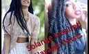 Solange Inspired Invisible Root Marley Twists | Natural Hair Protective Styles