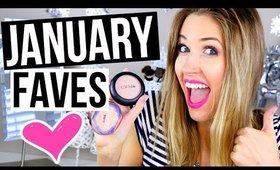 JANUARY FAVORITES 2016 || New Makeup & Skincare I'm Loving!