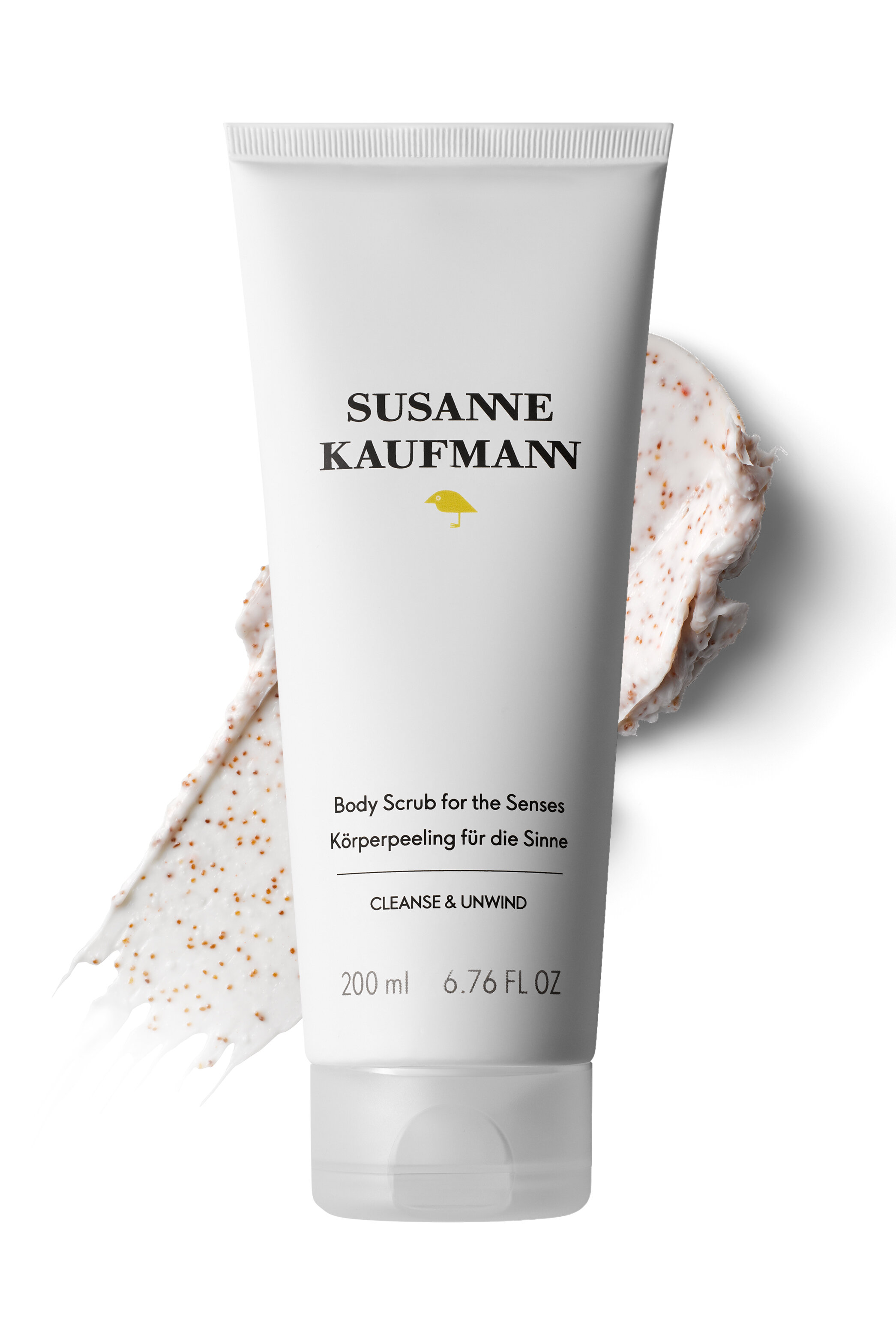 Susanne Kaufmann Body Scrub for the Senses is a creamy, fine-grain body scrub that gently exfoliates for soft, smooth skin.