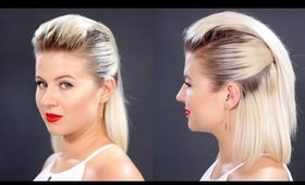 Slicked Back Hair For Short Hair Tutorial | Milabu