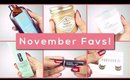 November Beauty Favorites | Sonal Sagaraya