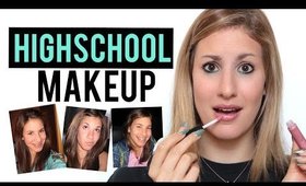 HOW I DID MY MAKEUP IN HIGH SCHOOL | JamiePaigeBeauty