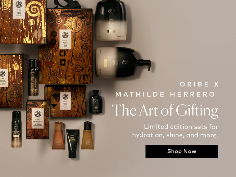 Shop limited edition holiday sets for hydration, shine, styling, and travel, wrapped in artwork by Mathilde Herrero. Shop the 2026 Oribe Holiday Collection on Beautylish.com