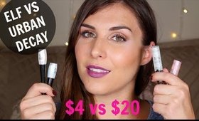 Dupe or Dud: Urban Decay vs ELF Glitter Liner  | Bailey B.