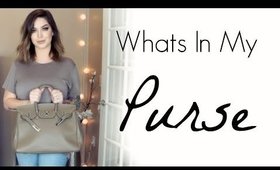 Whats in my purse ♡ MOM style / Teddy Blake Handbag