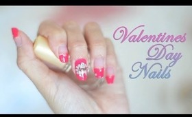 Valentines Day Nail Tutorial バレンタインデーネイル