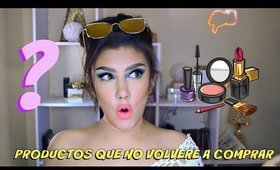 PRODUCTOS que NO volvere a COMPRAR / Won't buy these producst again | auroramakeup