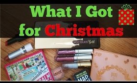 WHAT I GOT FOR CHRISTMAS 2017 | Cruelty Free Makeup