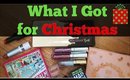 WHAT I GOT FOR CHRISTMAS 2017 | Cruelty Free Makeup